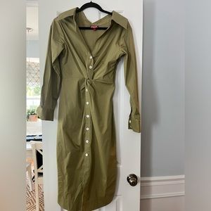 Staud Clea Shirtdress